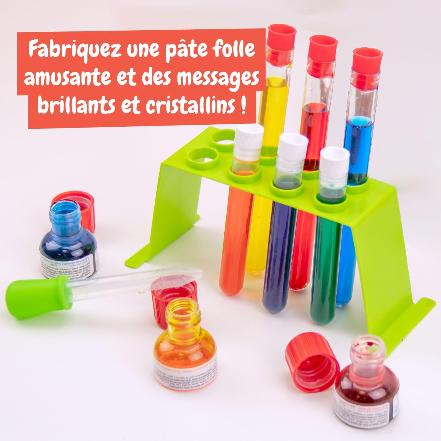 Science4you Mon Premier Kit Scientifique pour Enfants +4 Ans - 26 Expériences, Bulles de Savon, Apprendre Couleurs