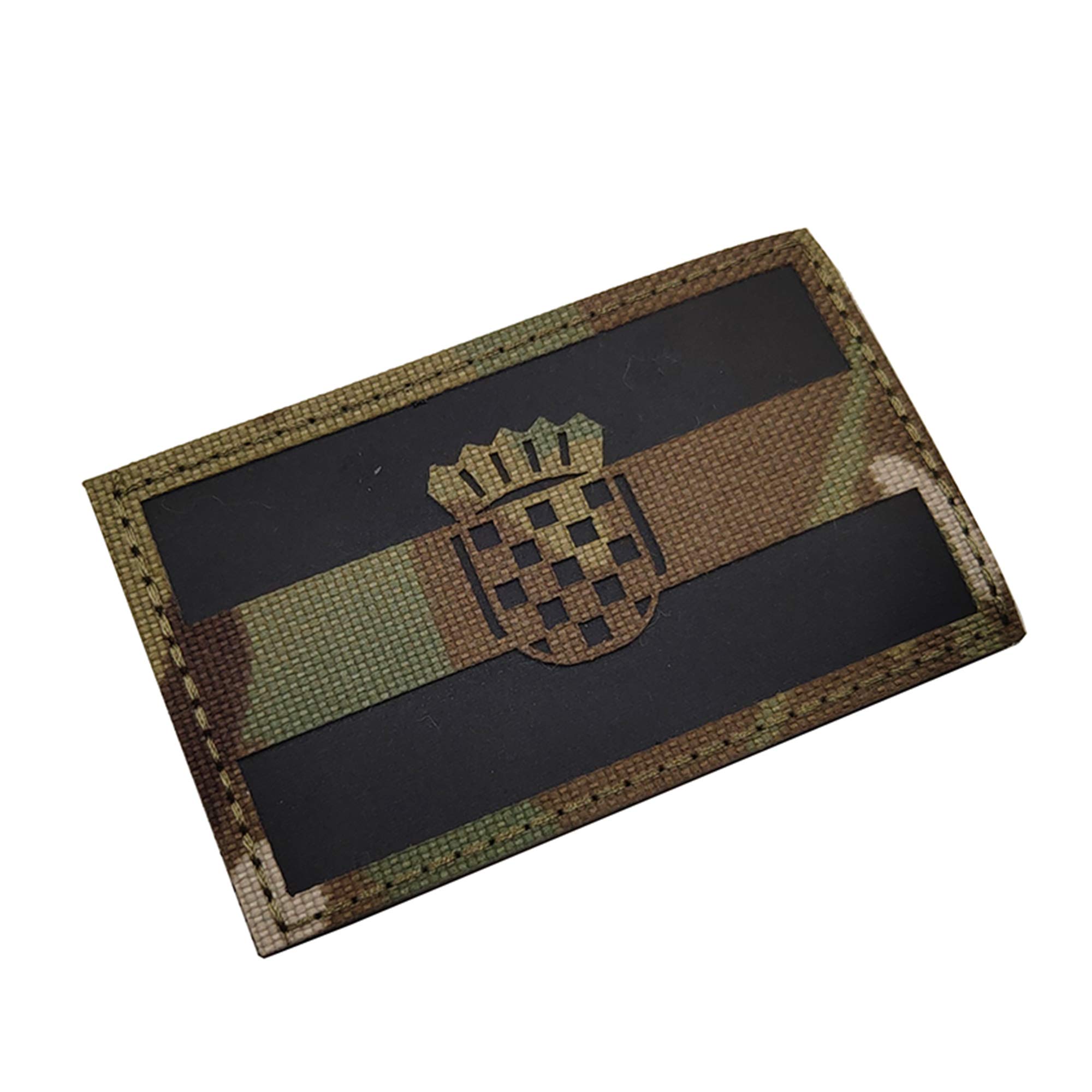 Spagna riflettente bandiera IR Patch militare tattica morale
