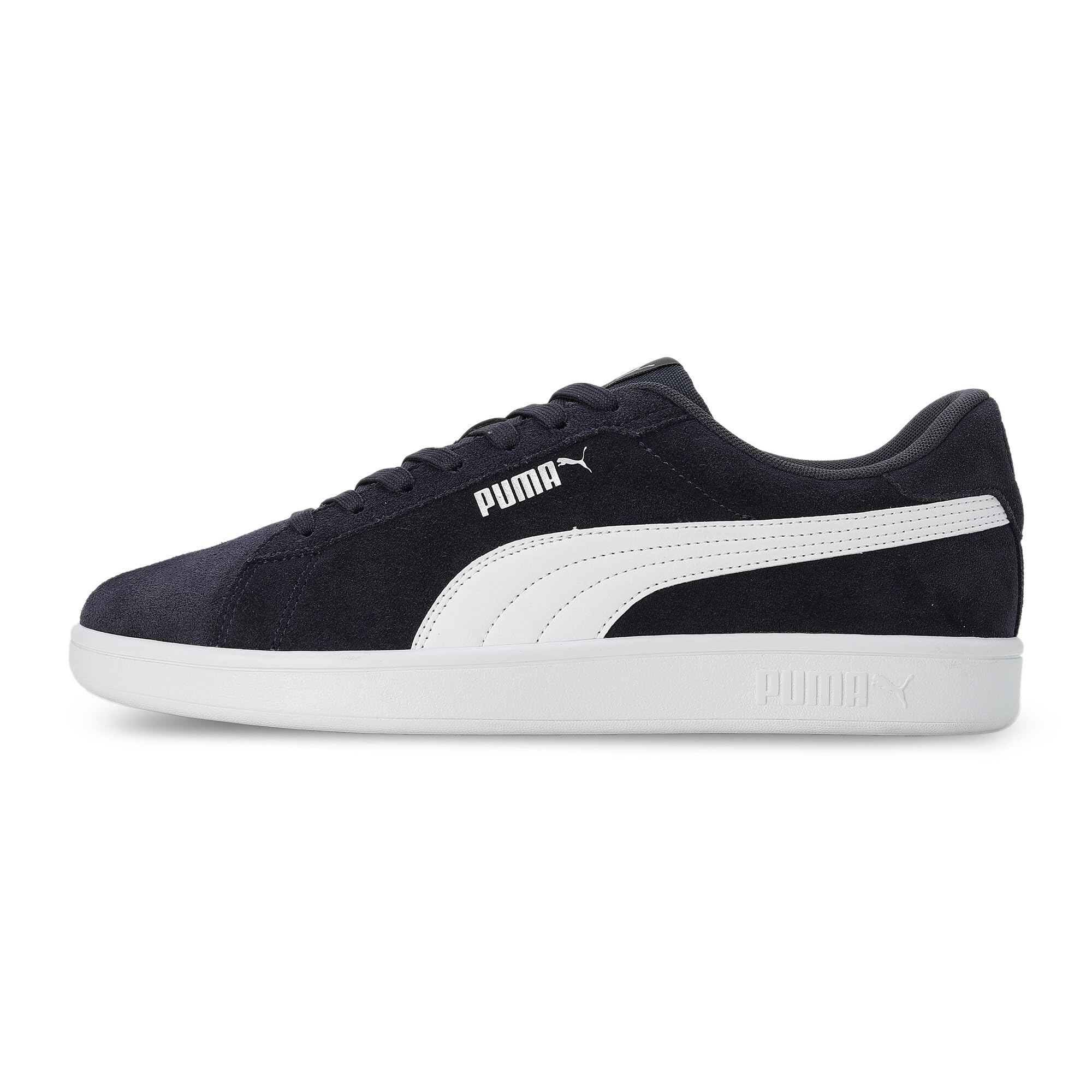Puma Unisex Adults Smash 3.0 Sneakers, Parisian Night-Puma White-Puma Silver, 8.5 UK