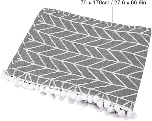Miniatura 2 de Fdit Protector multiusos de lino y algodón para nevera, lavadora, accesorios para el hogar (27.6 x 66.9 in, 67 x 28 pulgadas)