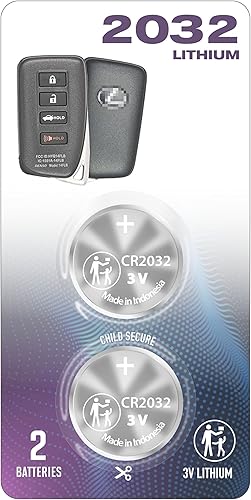 CR2032 2032 - Llave remota inteligente OEM para carcasa (2013-2021) para Lexus ES300 ES350 GS350 GS450 GS F IS200 IS300 IS300 IS350 LX570 NX200