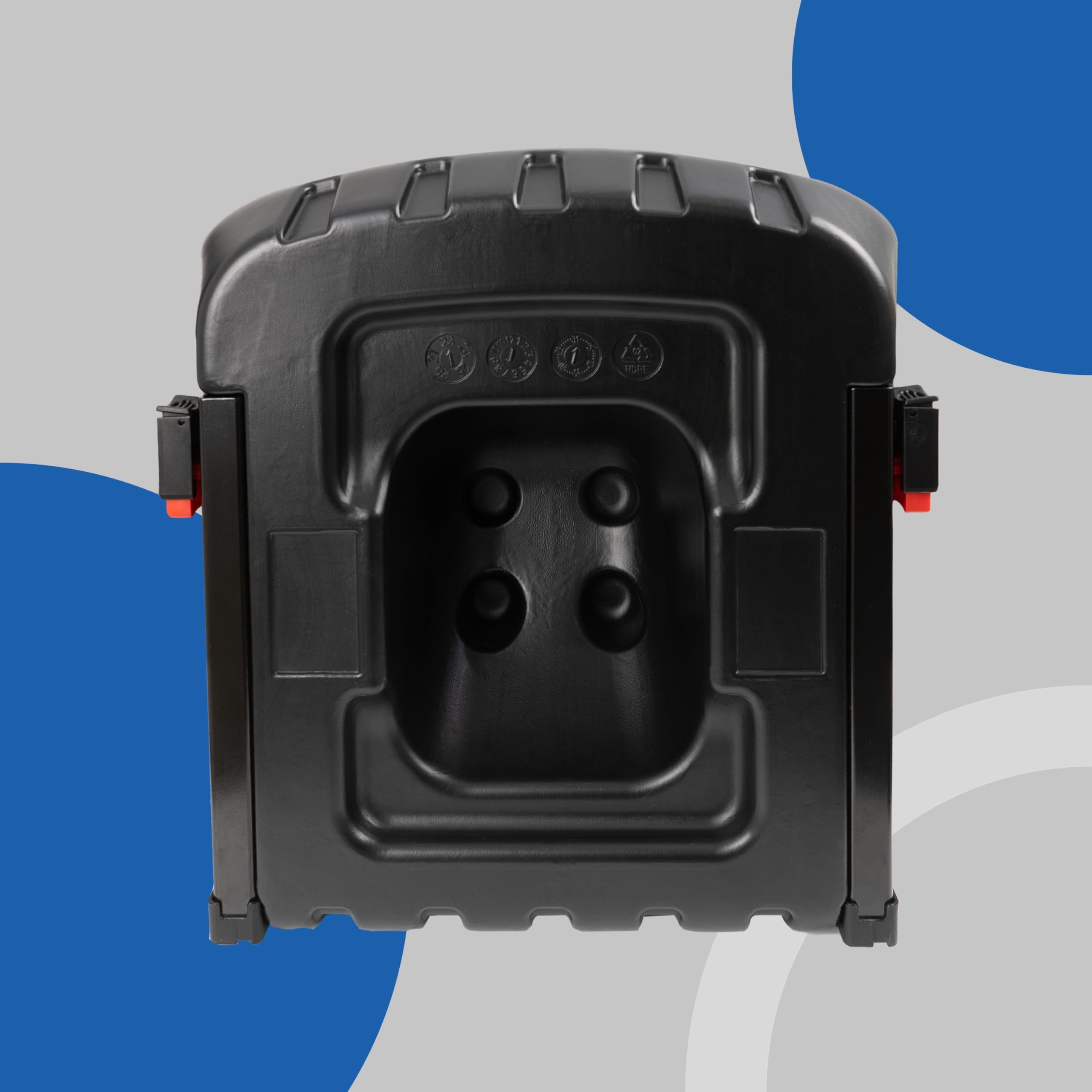 PETEX Auto-Kindersitzerhöhung Max Plus i-Size ECE R129 Isofix 125-150 cm schwarz
