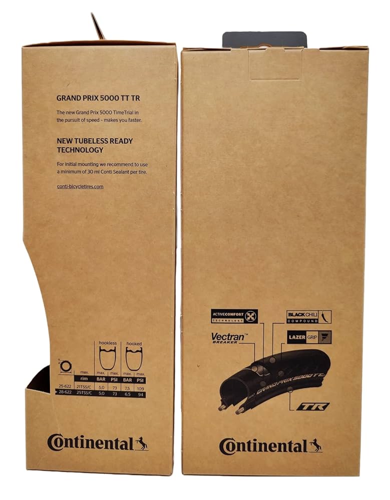 Continental Grand Prix 5000 TT TR Timetrial Tubeless Ready