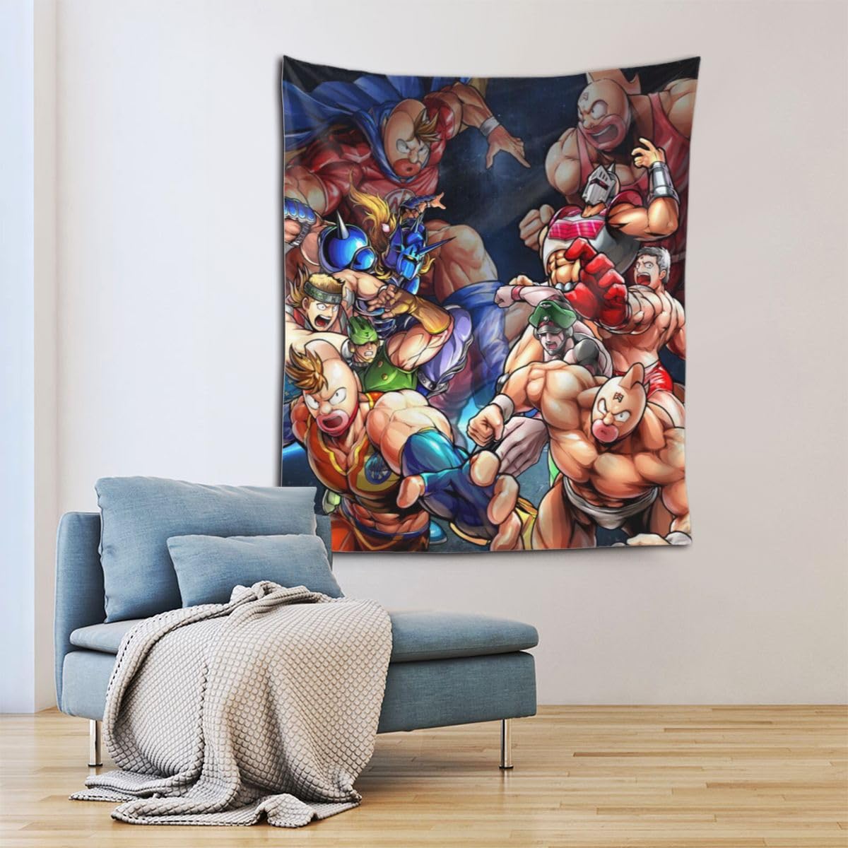 Amazon.co.jp: キン肉マン (3) タペストリー、壁画、インテリア絵画