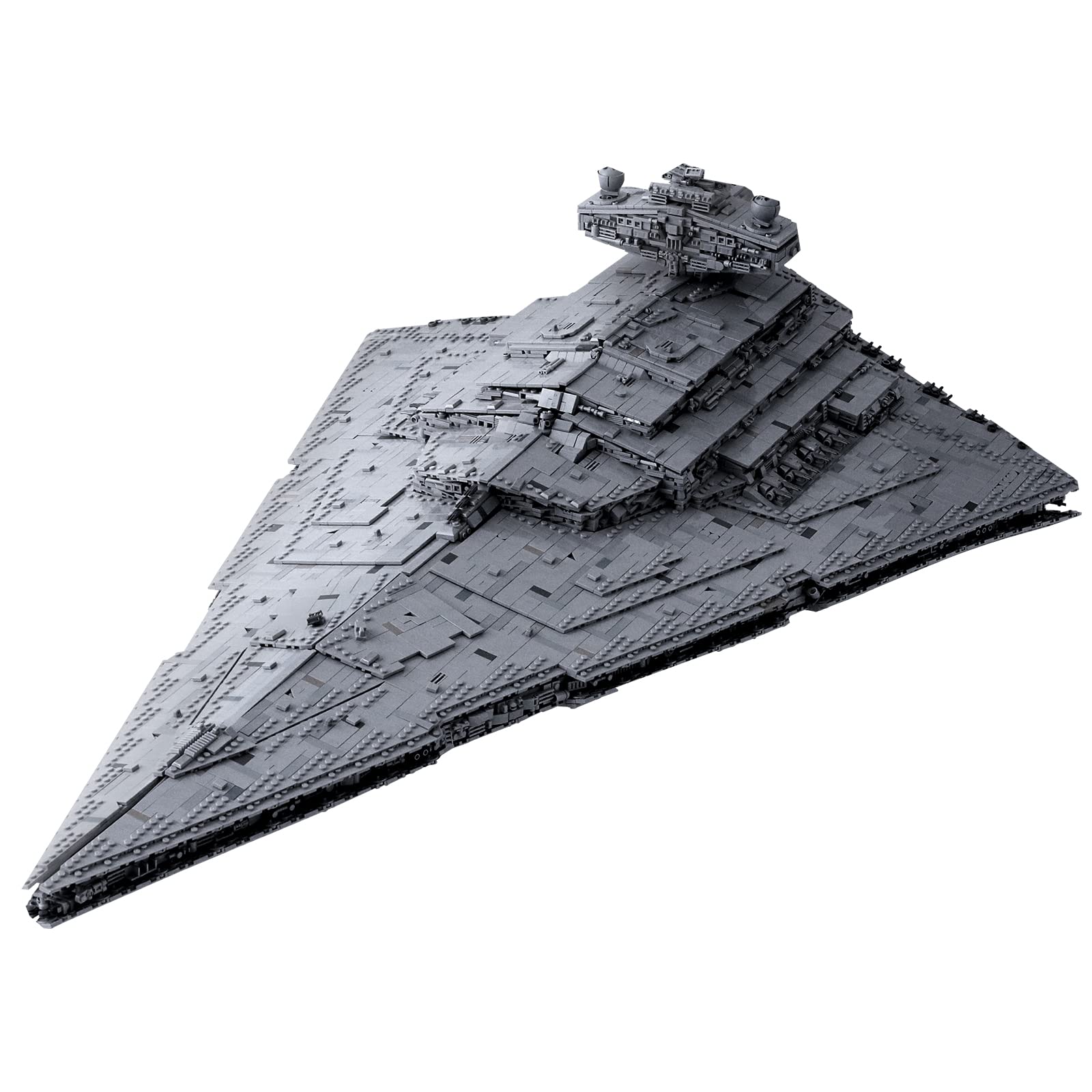 13135 Imperial Sternenzerstörer Spielzeug mit 3 Mini-Raumschiffen,11885 Klemmbausteine Technik Sternenzerstörer, Sammlerstück für Erwachsene,kompatibel mit UCS Super Star Destroyer