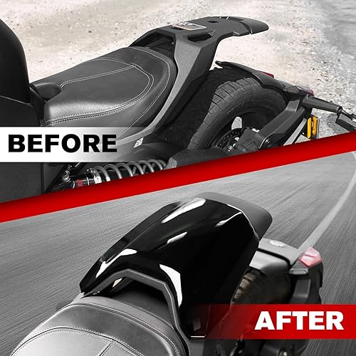 Miniatura 5 de A & UTV PRO Ryker - Kit de funda de asiento mono, color negro brillante para todos los modelos de Can Am Ryker, accesorios de repuesto OEM #