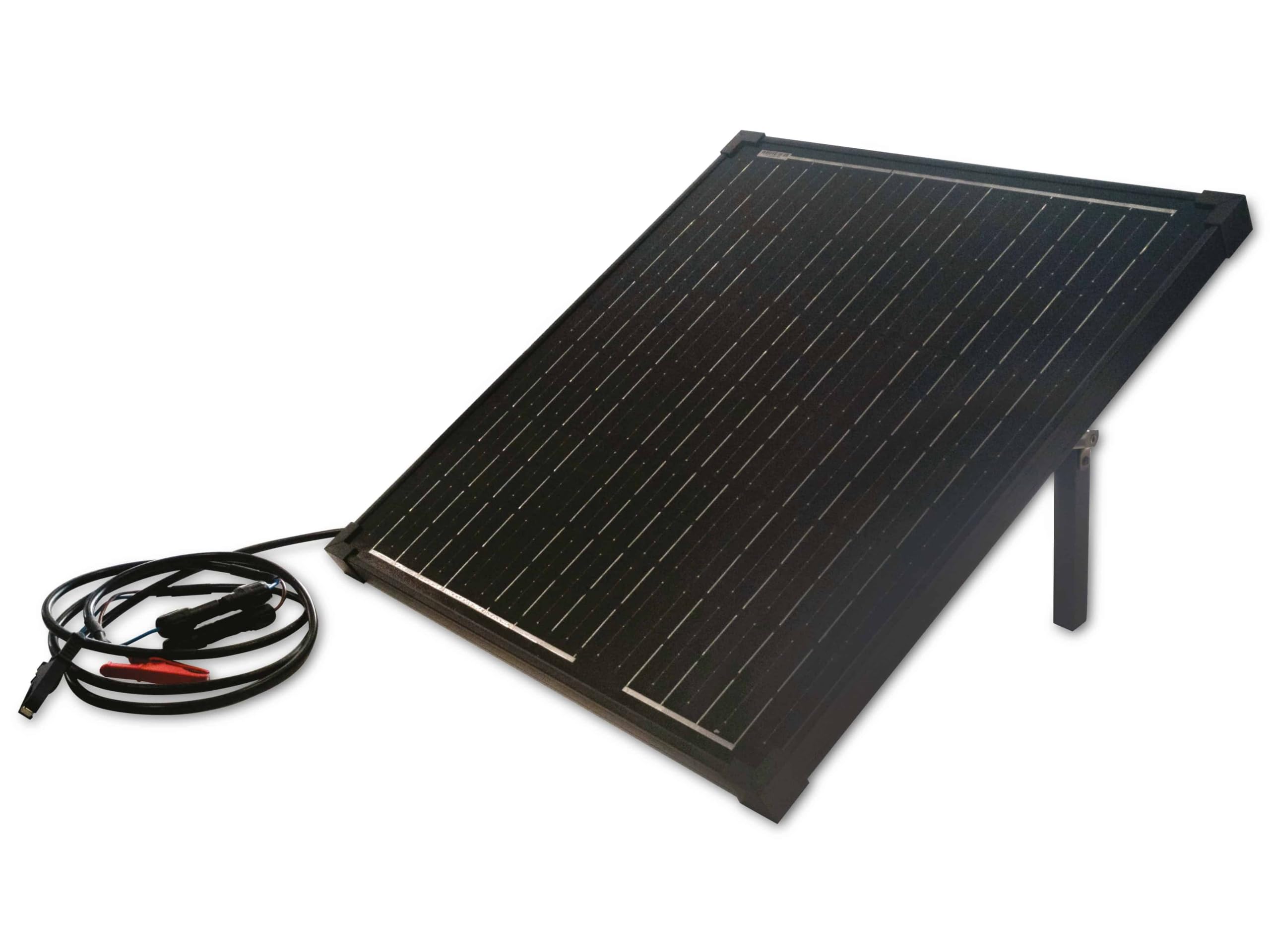 Technaxx 50W Solar Charger Set TX-214 - Monocrystalline Portable Power Solar Panel with Charge Controller with LCD Display - Ideal for Garden, Camping-picture-32