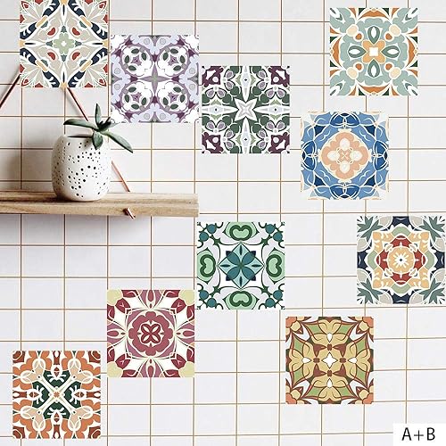 Miniatura 3 de Adhesivo para azulejos de despegar y pegar, pegar en azulejos para cocina, pared, azulejos, papel tapiz de baño, vinilo autoadhesivo, papel tapiz