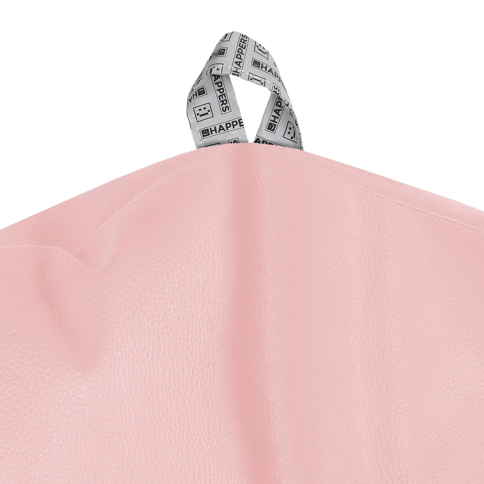 Happers Pouf Enfant Simili Cuir Intérieur Rose