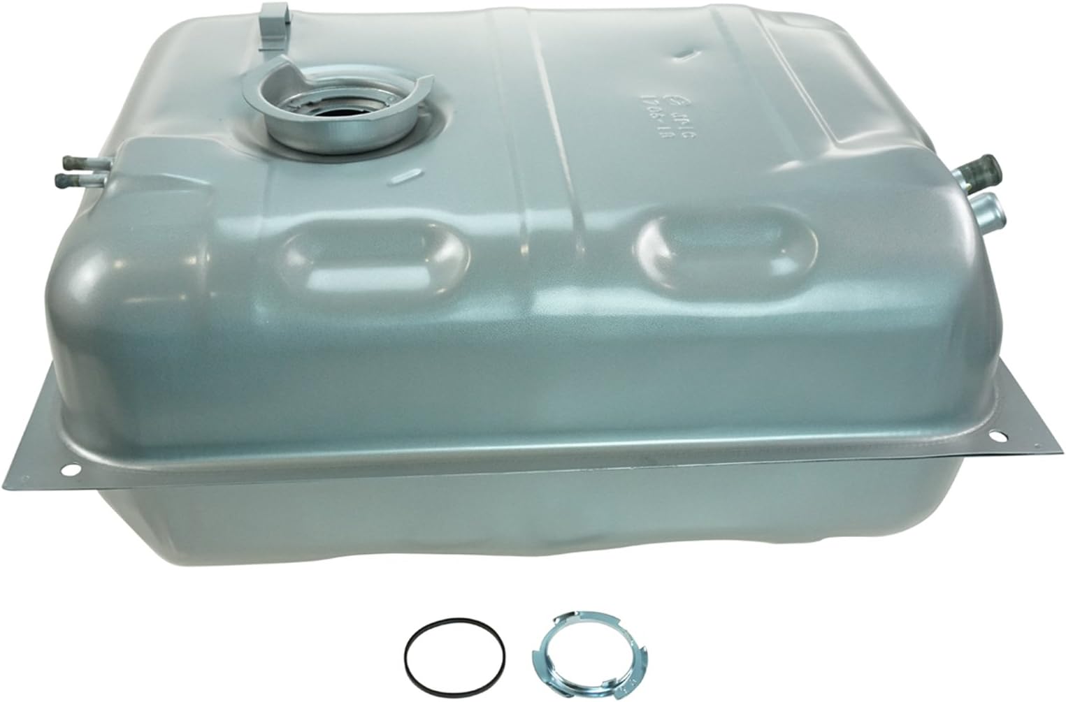 TRQ Fuel Tank 15 Gallon Zinc Coated Steel Lock Ring Compatible with 1978-83 Jeep CJ5 1978-83 CJ7 1981-85 Scrambler