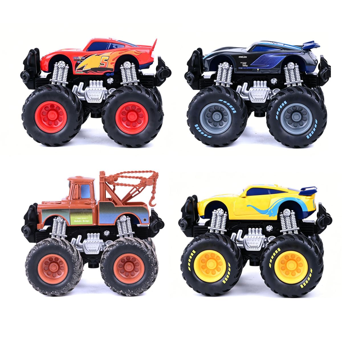 Amazon.com: ZXIHYYN 1/45 Big Wheel and his Friends Metal Toy car