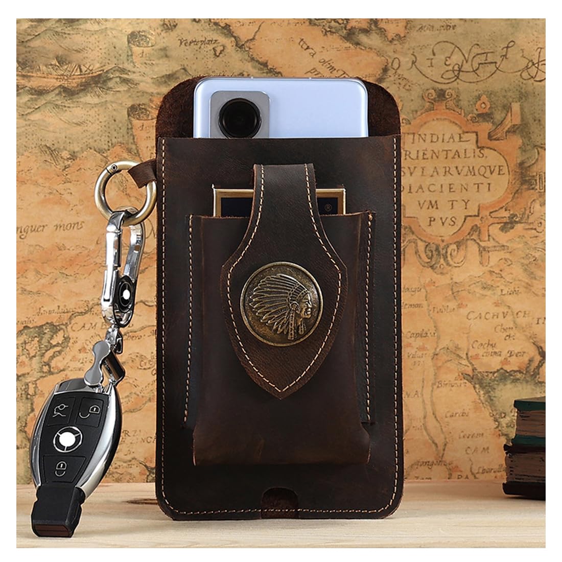 小物 smart phone shoulder belt in cowhide Amazon.com: Phone Pouch Real Cowhide Leather Cell Phone