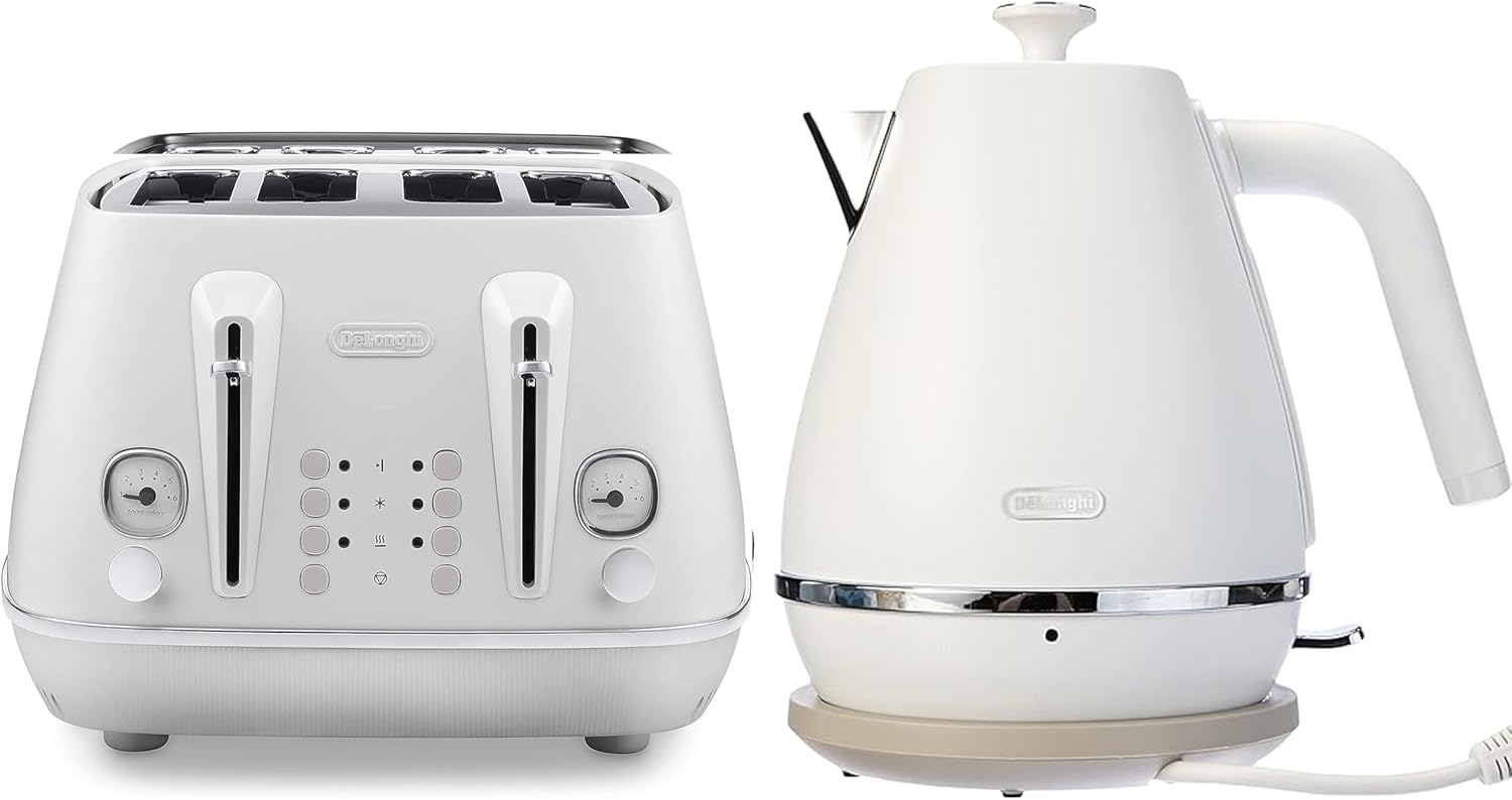 De’Longhi Distinta Moments Breakfast Collection, Bundle Includes 4