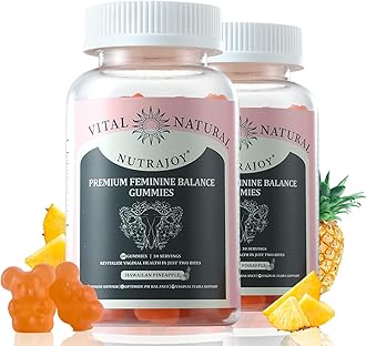 Premium Feminine Balance Gummies for Women’s - Women’s Health Probiotics for pH & Immune Support &Hawaiian Pineapple Flavor-120 Count（New Packaging） (2)