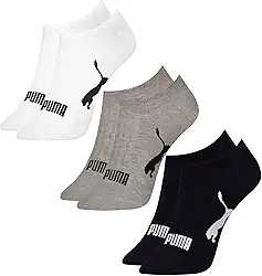Kit 3 Pares Meia Sapatilha Invisível Puma Respirável Original