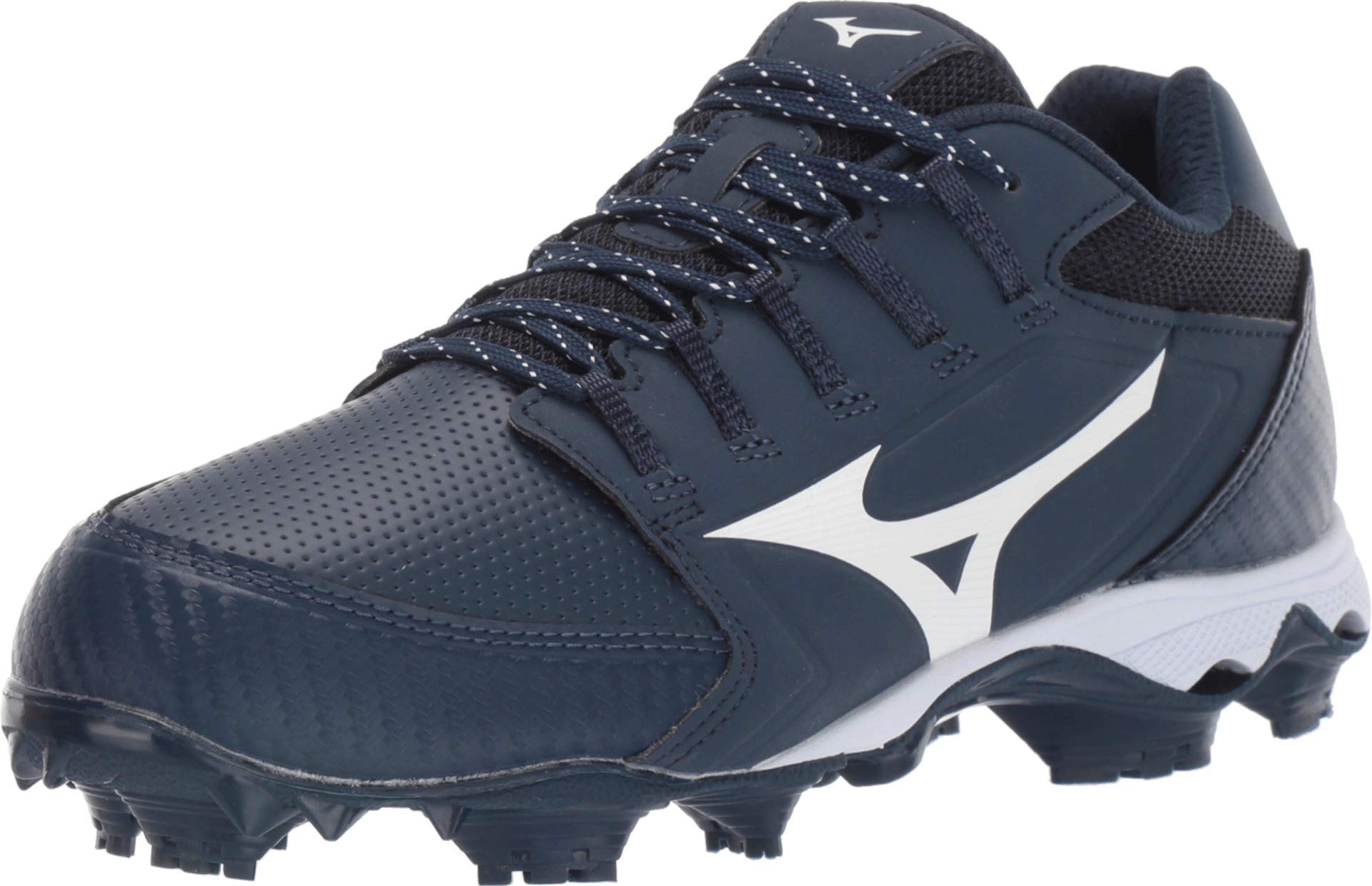 navy blue mizuno softball cleats