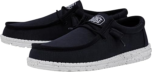 Miniatura 4 de Hey Dude Wally Slub - Zapatos con puntera de mocasín para hombre