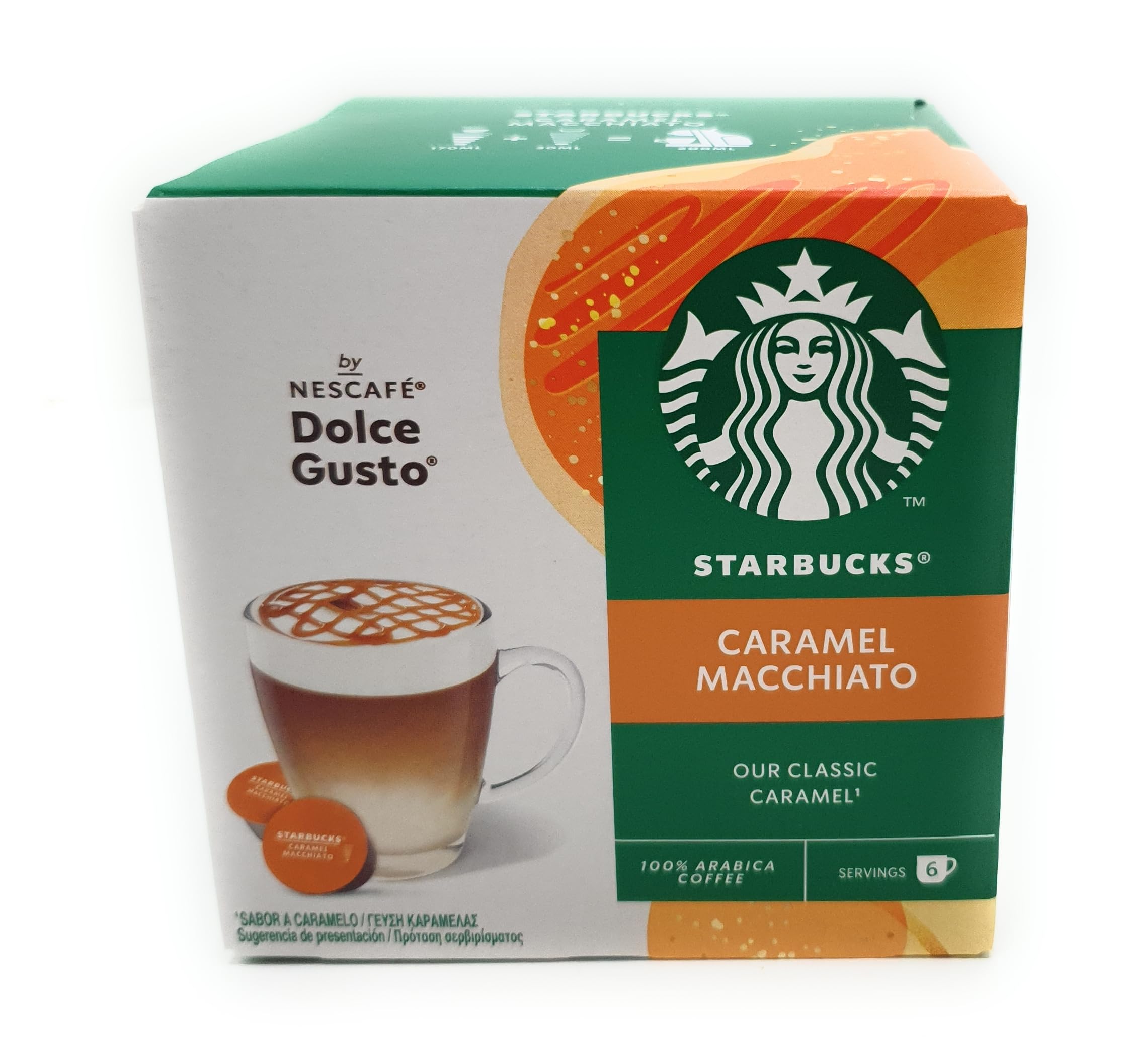 krider- Set bienvenida al cafe, compatible con sistema Dolce Gusto y Starbucks,ESPRESSO ROAST- CAFFE LATTE- CARAMEL MACCHIATO- ESPRESSO INTENSO- CAFE CON LECHE- CORTADO- selección de café a tu medida.