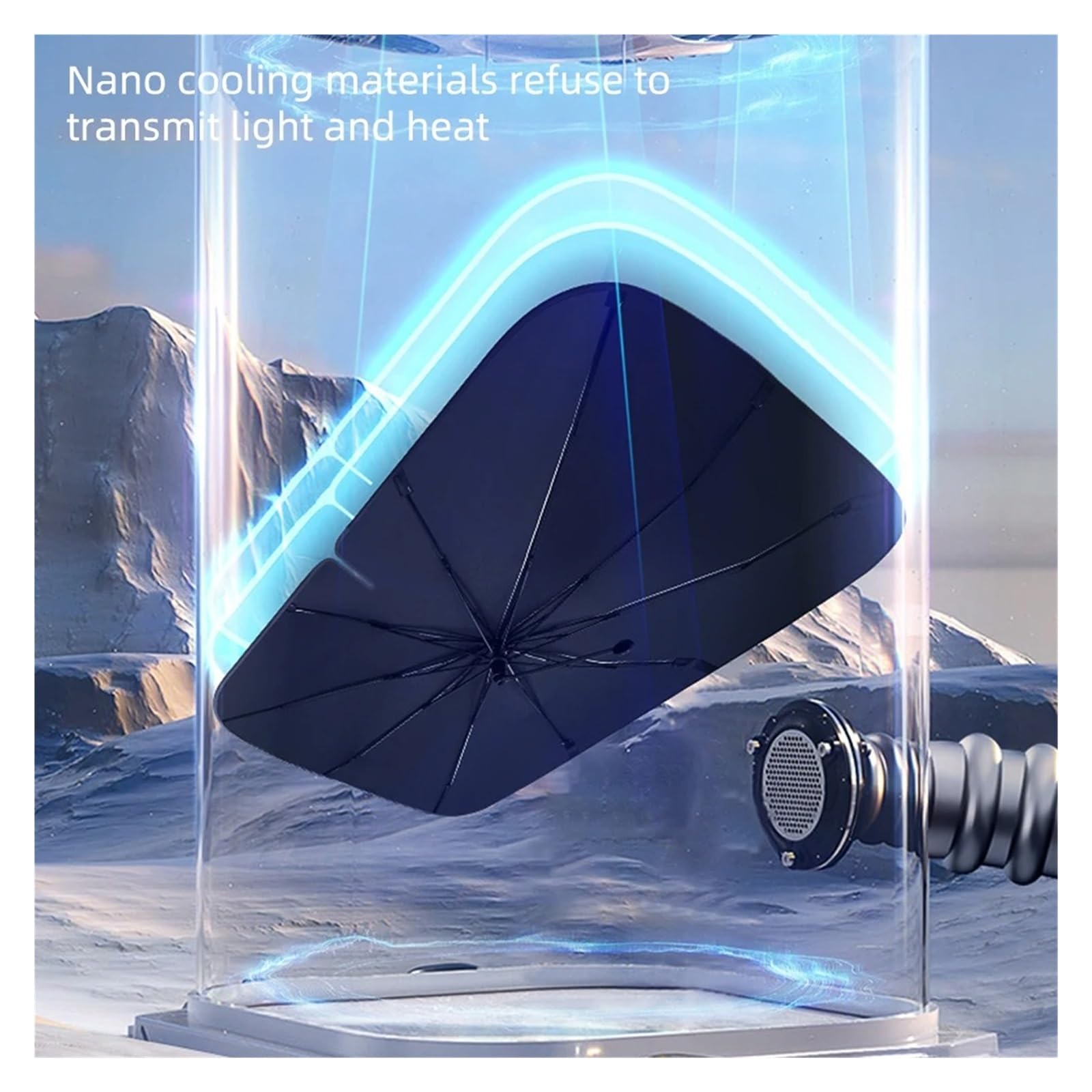 Sonnenblende Erweiterung Auto-Windschutzscheiben-Sonnenschirm