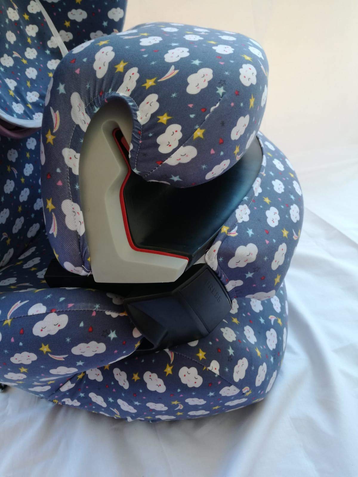 MOON-BEBE Funda para Cybex Pallas, Silver Pallas Fix y Pallas 2 Fix (BLEU)