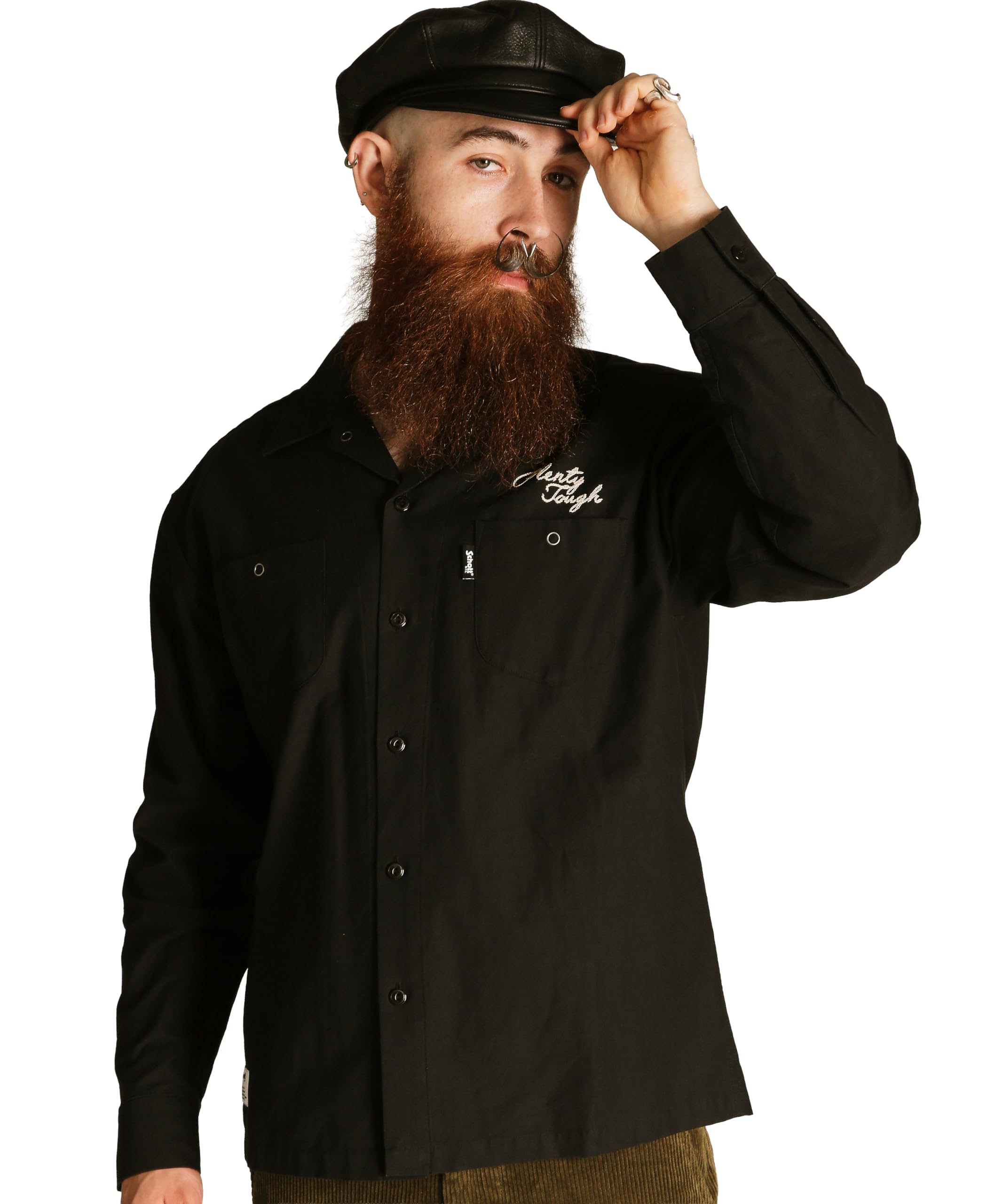 Amazon.co.jp: 【Schott】【ショット】 NC WORK SHIRT EMB. 刺繍