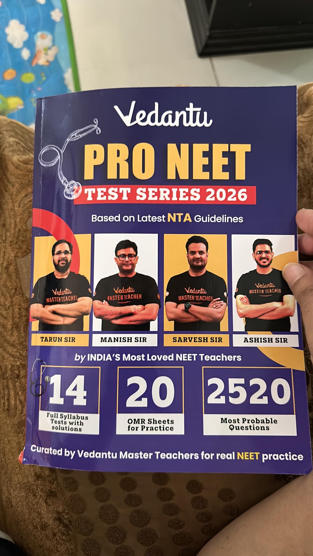 Buy Vedantu Pro NEET Test Series 2026 | 14 Full Syllabus Tests with ...