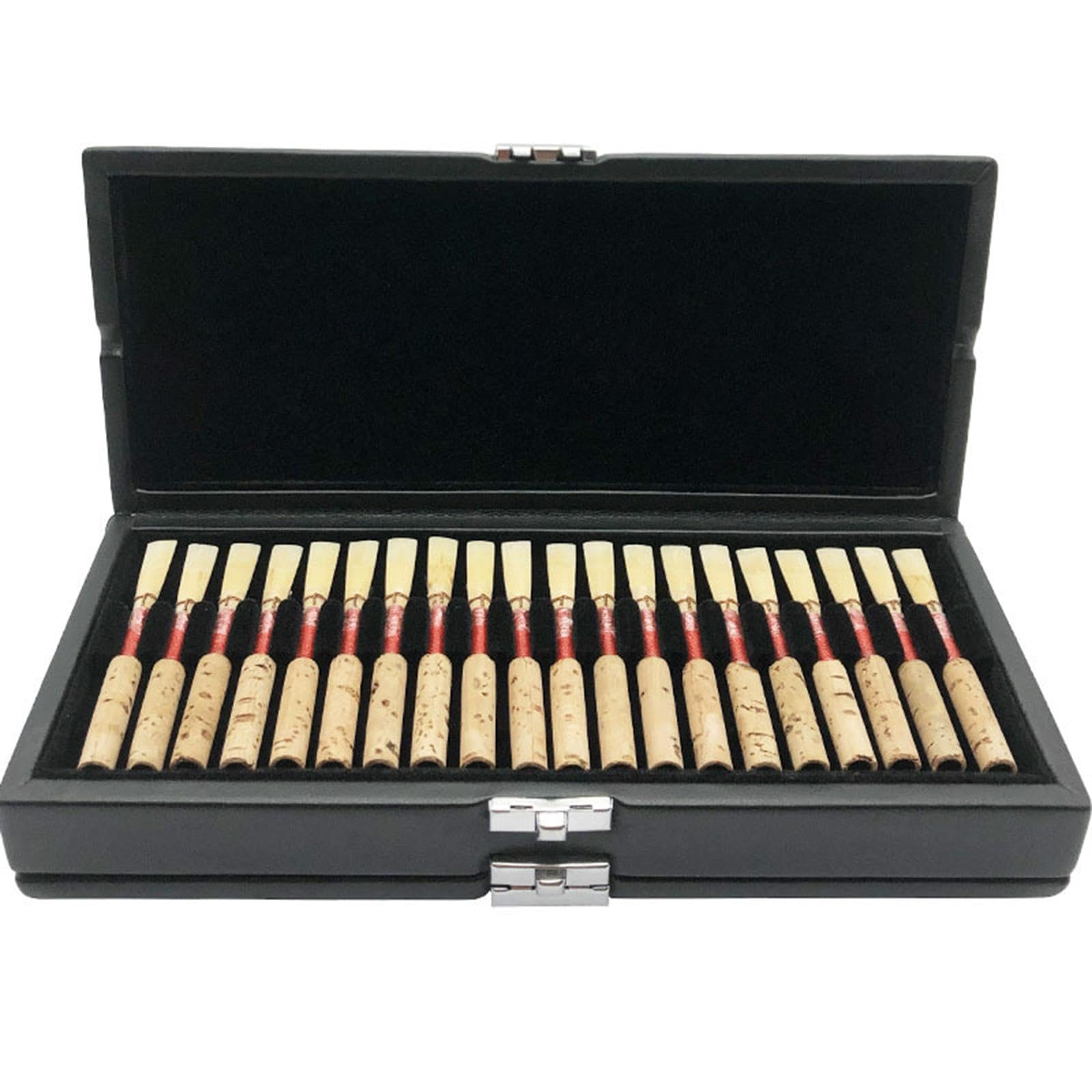 F Fityle Custodia per ance da oboe, contenitore per il trasporto di strumenti musicali in legno, protegge fino ance per musicisti professionisti.