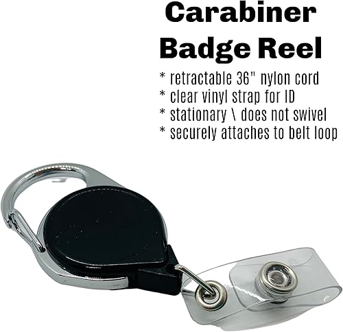 Miniatura 5 de Funny Nurse Badge Reel, Humorous ID Badge Holder, Glitter Name Tag Clip (alligator swivel clip)