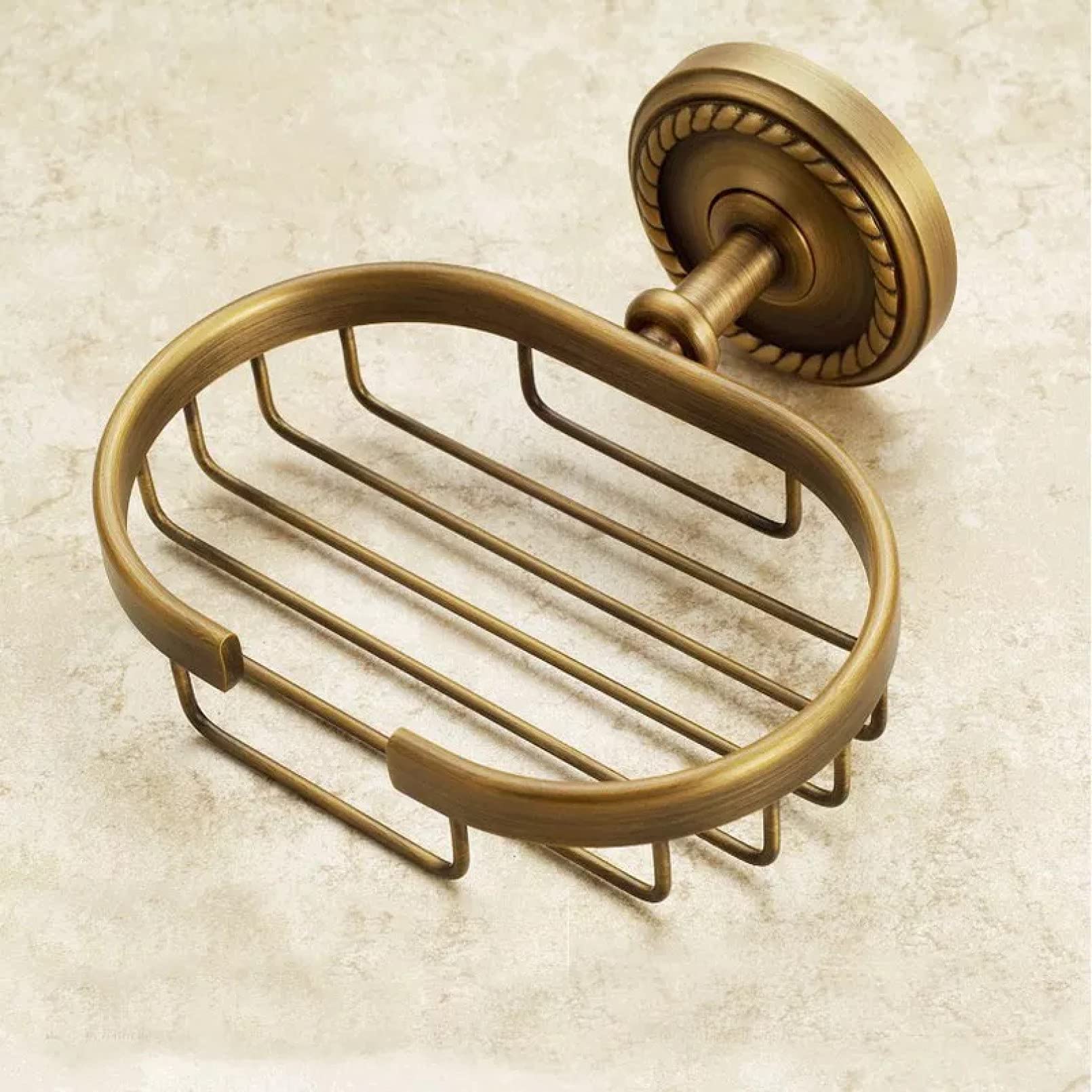 Duravit Starck T Porte-savon - modèle mural - 14x10.6cm - verre poli - Bronze brossé - 0099330400