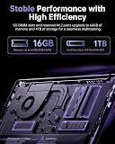 ACEMAGIC 2026 Ordinateur Portable Gaming 16 Go RAM 1 TB SSD 15.6" Gaming Laptop Ryzen 7 5825U (8 C/16T, Jusqu'à 4,5GHz) DDR4,WiFi 6,3*USB 3.2, BT5.2,HDMI,Type-C,Pc Portable Gamer - 4