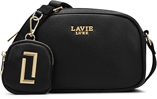 Lavie Luxe Women's Camera 2 Compartment Soft Cross Body Sling Bag | Ladies Purse Handbag | Gift for Women Price In India