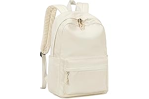 Backpack for Teen Girls: 17" School Backpack for Middle-School and Elementary Students