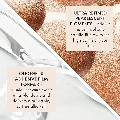 Miniatura 4 de ICONIC LONDON Illuminator - Original (Champagne Shimmer)  Resaltador líquido para un brillo radiante, sin crueldad, maquillaje vegano, 0.5 fl oz