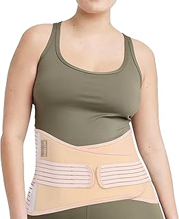 Postpartum Belly Band Wrap, C Section Belly Binder, Soft Comfortable Postpartum Belt, Abdominal Belt Post Surgery, Maternity Waist Shapewear Body Shape Belt, After Birth Recovery Support