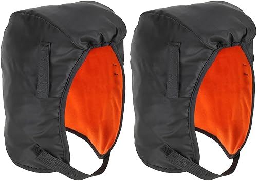 Miniatura 1 de Ergodyne - Forro de invierno 16840, forro polar térmico, longitud de barbilla, N-Ferno 6840, negro (paquete de 2)