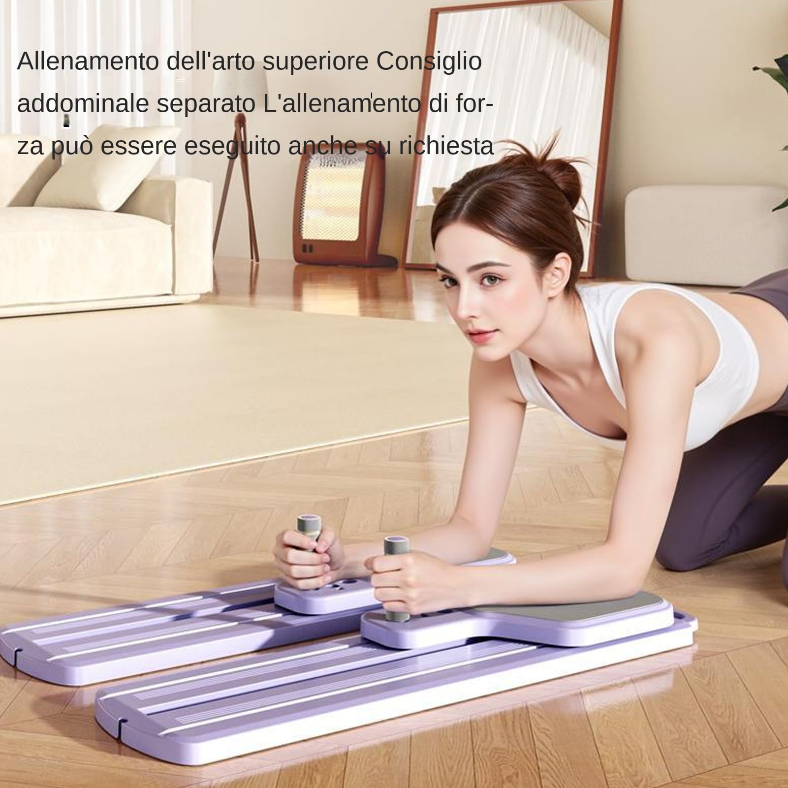 Macchina da Sci | Allenatore per Sci Diviso per Casa - Macchina Modellante Per Cardio Casa Yoga Riabilitazione Pilates Palestra Fitness