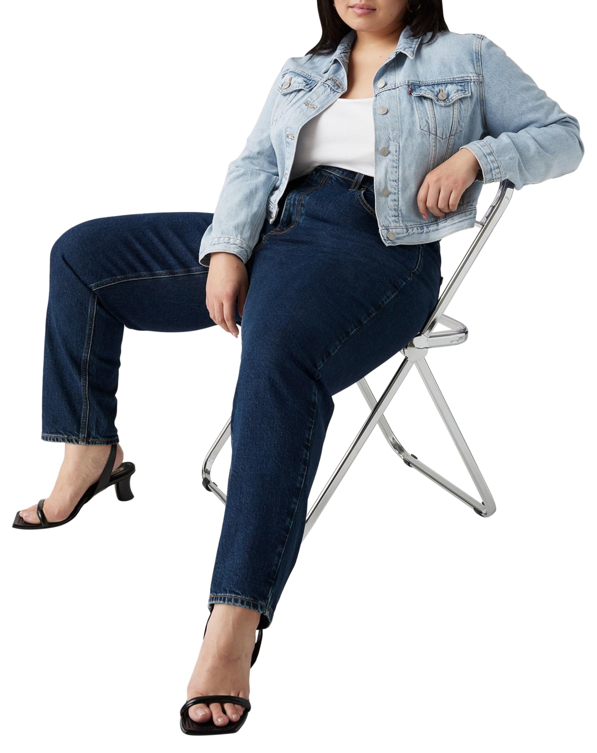 Levi's Women's Plus Size 80s Mom Jeans