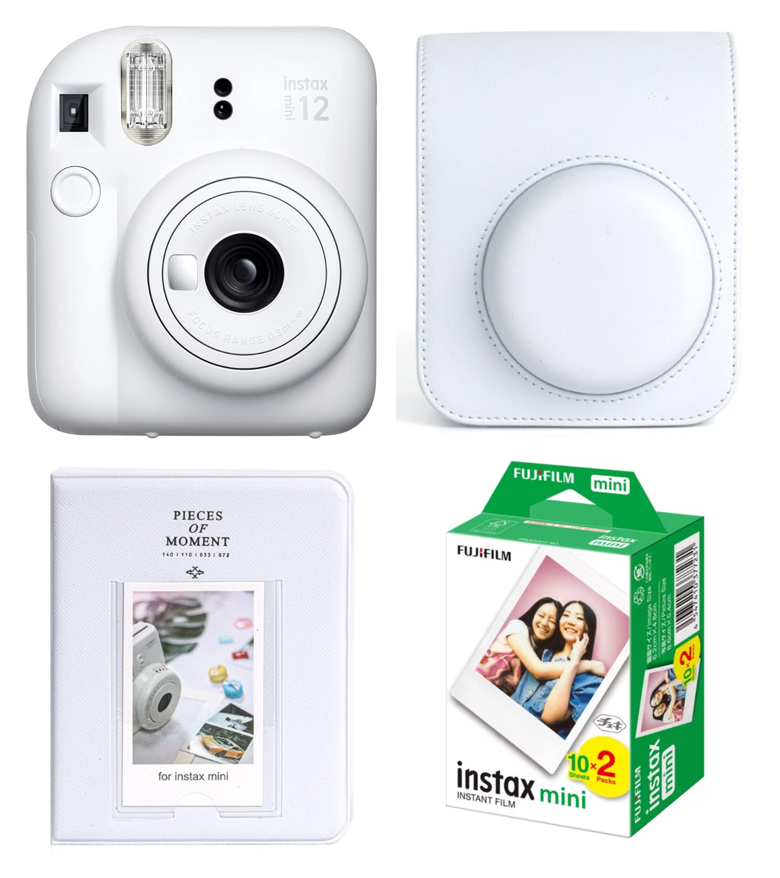 Amazon | 富士フイルム チェキ instax mini12 本体 フィルム20枚 