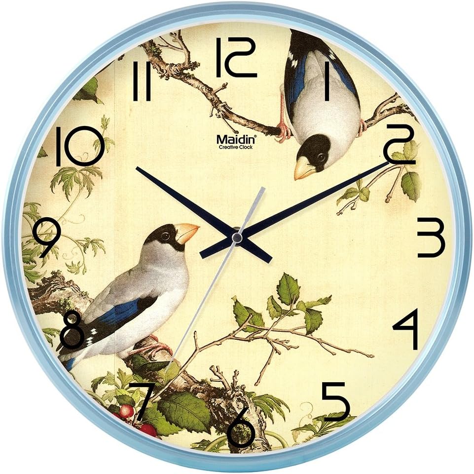 FortuneVin Wall Clock Silent Movement Wall Clock Home