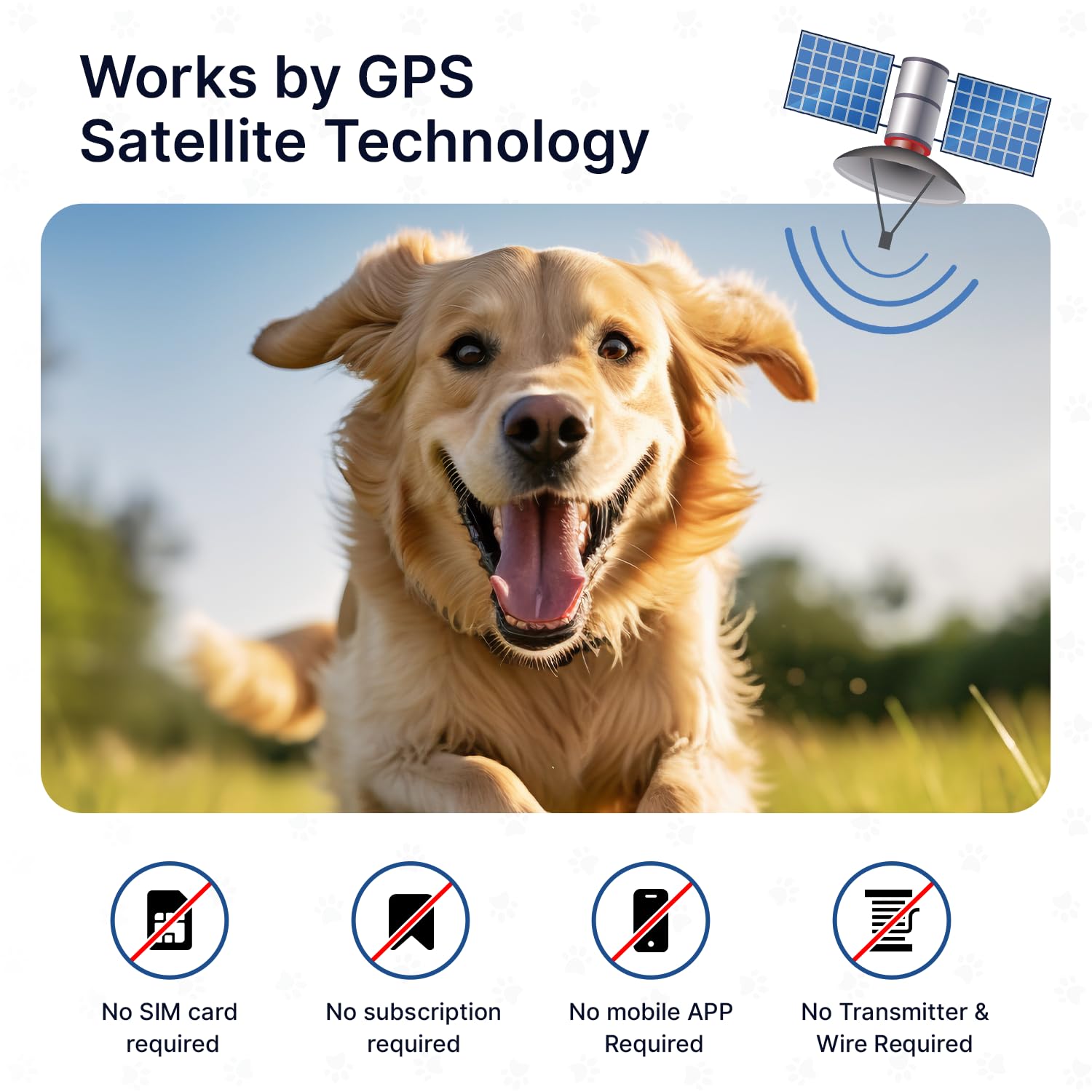 My Pet Command Wireless GPS Dog Fence No Wires & No Base Transmitter Outdoor Radius Coverage 33-1999 Yards IPX7 Waterproof Collar w/Tone, Vibrate & Safe Static Modes Fits Dogs 8″-28″ Neck (S to XL) - image 5