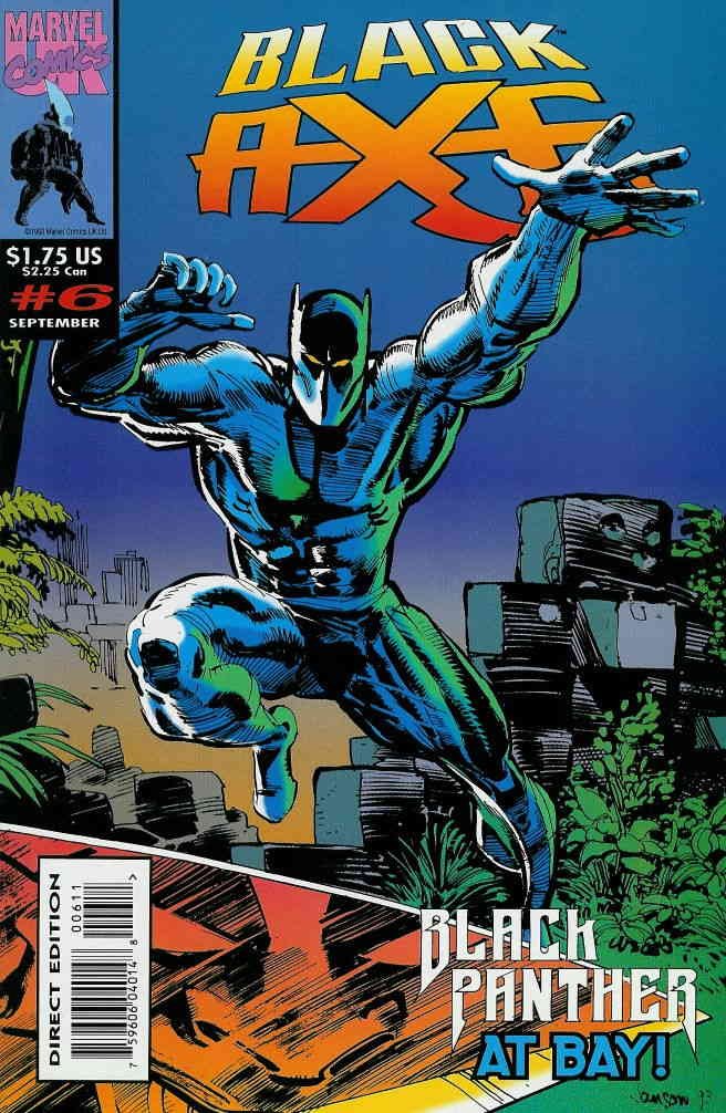 Amazon.com: Black Axe #6 Marvel UK | Comic Book Black Panther