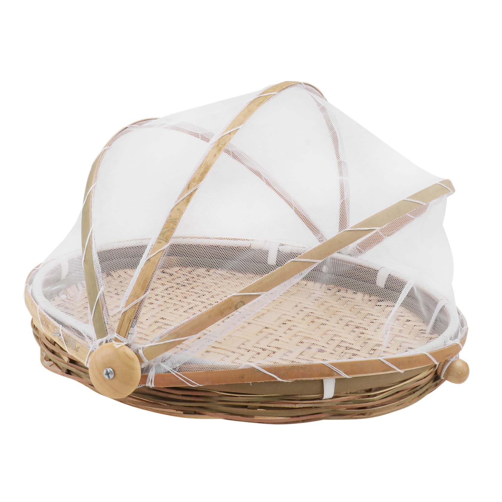 1Pc Handmade Basket Multi Purpose Woven Sieve Craft for Home Storage and Display Unique Decorative Dustpan for Family and Friends