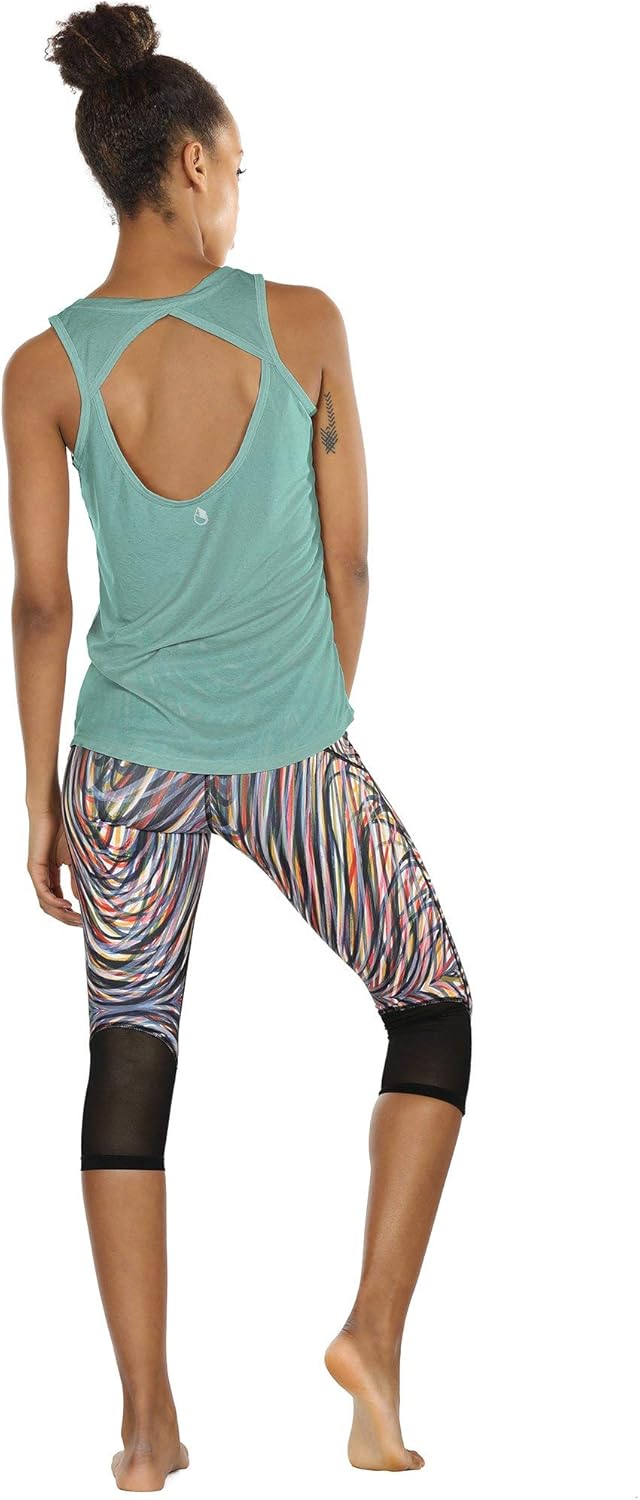 icyzone Women's Workout Athletic Tank Top - Image 4