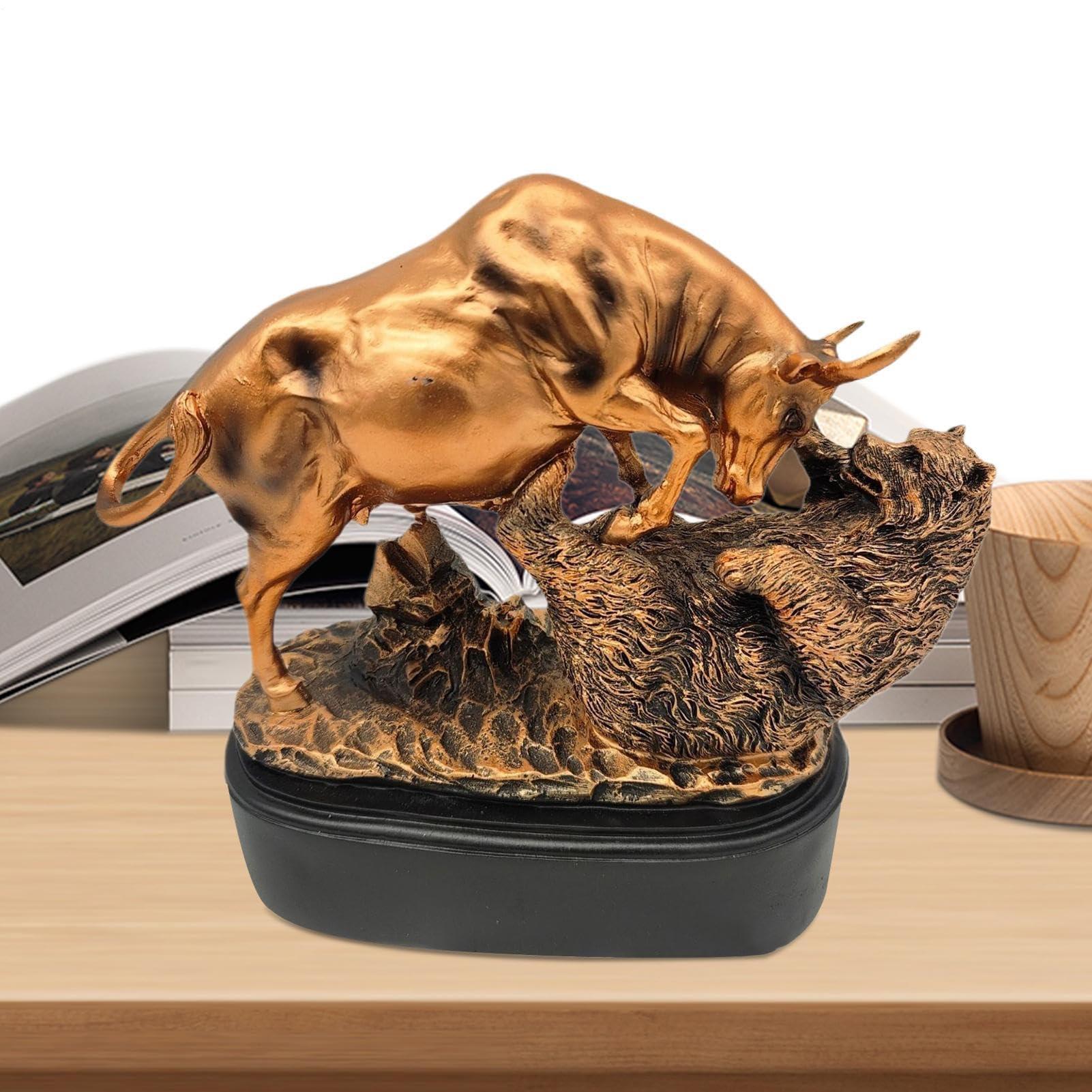 Statue du Taureau de Wall Street pour dynamiser votre décor de bureau