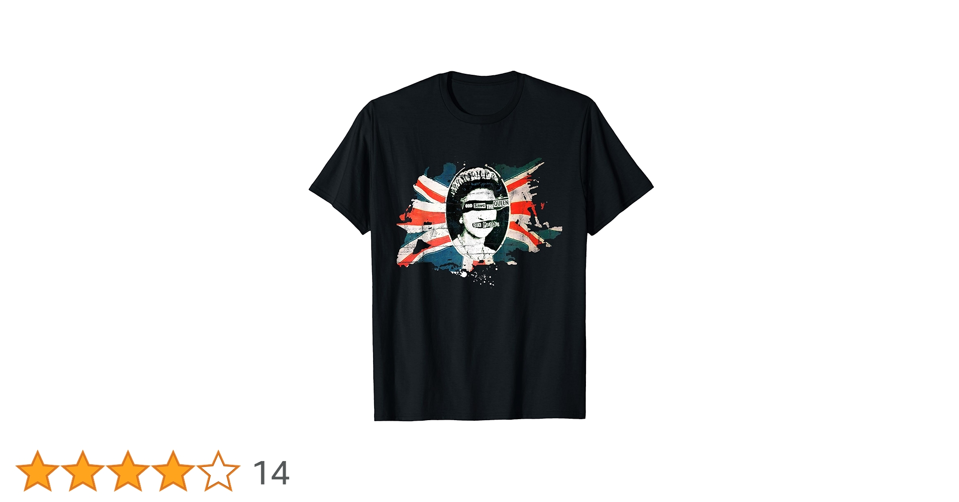 Amazon | Sex Pistols 公式フラッグ God Save The Queen Tシャツ