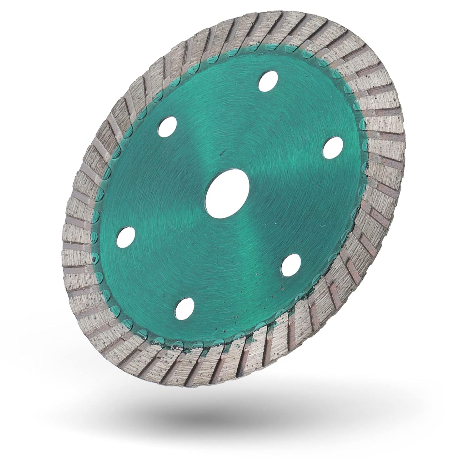 PRODIAMANT disco de corte de diamante azulejo piedra natural turbo 75 mm x 10 mm disco para amoladora angular de batería 76mm