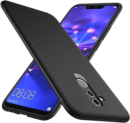 iBetter Huawei Mate 20 Lite Funda Fina de Silicona, Huawei Mate 20 Lite Funda Suave y Duradera, Funda de TPU. Funda para Smartphone Huawei Mate 20 Lite. Negro iBetter Huawei Mate 20 Lite Funda Fina de Silicona, Huawei Mate 20 Lite Funda Suave y Duradera, Funda de TPU. Funda para Smartphone Huawei Mate 20 Lite. Negro