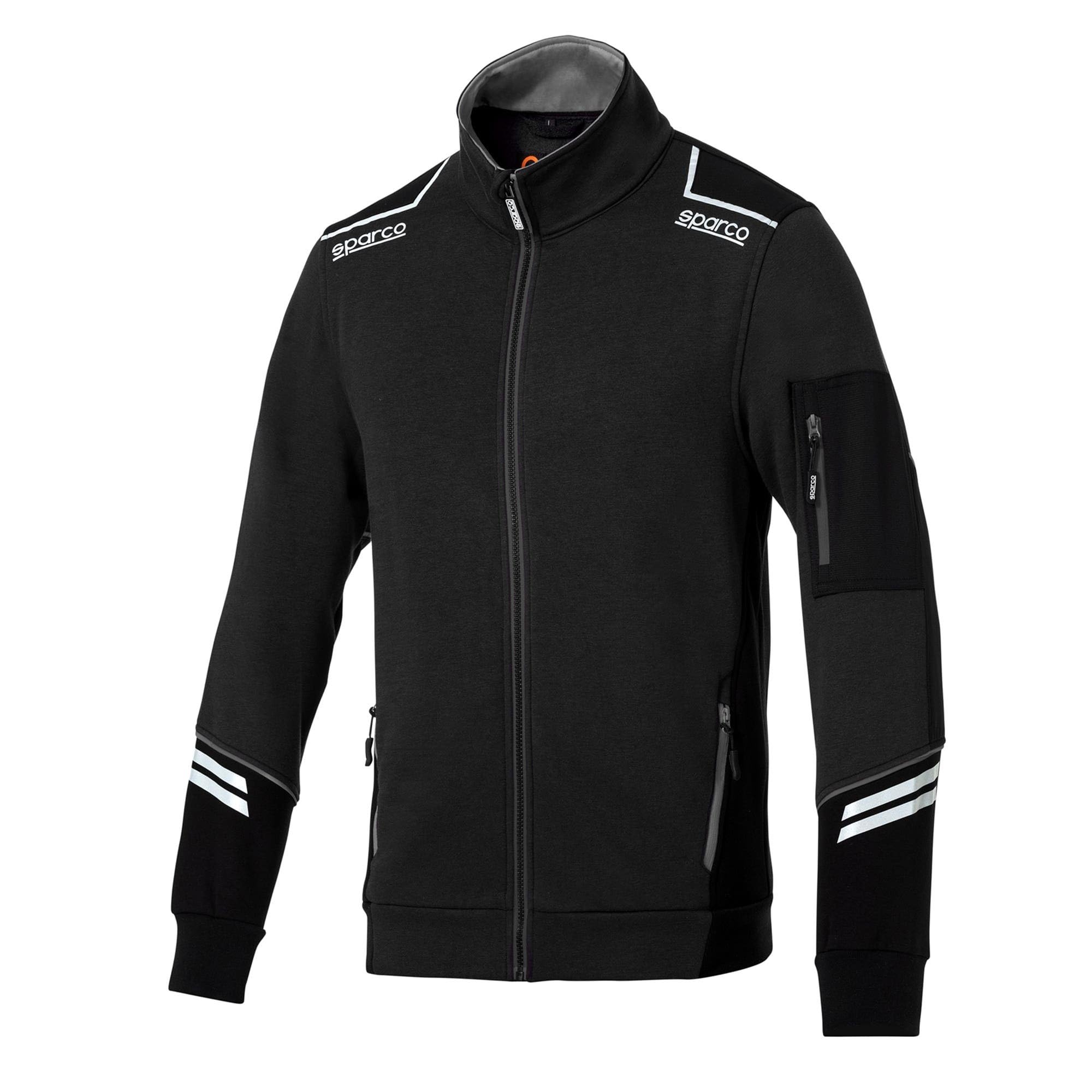 sparco Full Zip Tech, grey, M