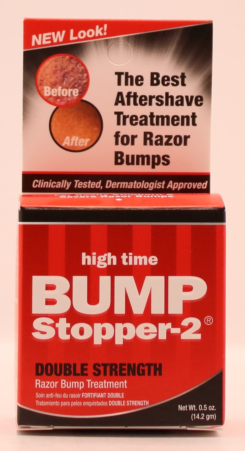 3 x Bump Tope de 2 Double Strength Razor Bump Treatment 14,2 g (total – 42,6 g)