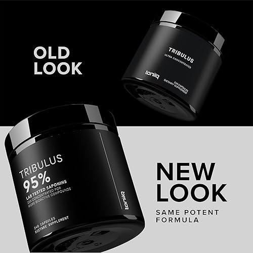 Miniatura 3 de Toniiq Tribulus Terrestris para Hombre - Extracto ultra potente 25:1 con 95% de saponinas - Fórmula pura y concentrada de 1300 mg - Tercera parte